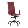 Design Bürostuhl Brenton mit hoher Rückenlehne, schwarze Struktur, Kunstleder