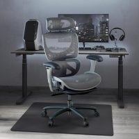 Ergonomischer Bürostuhl Sakura white, kippbare Rückenlehne