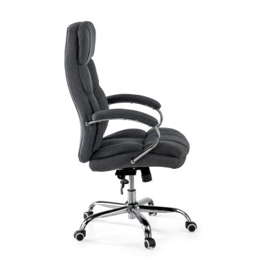 chefsessel schwarz harmony stoff gepolsterte armlehnen 7