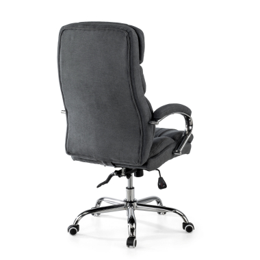 chefsessel schwarz harmony stoff gepolsterte armlehnen 9