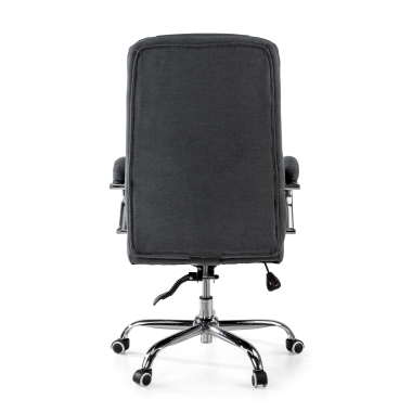 chefsessel schwarz harmony stoff gepolsterte armlehnen 6