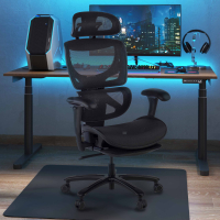 Ergonomischer Bürostuhl Sakura black, kippbare Rückenlehne
