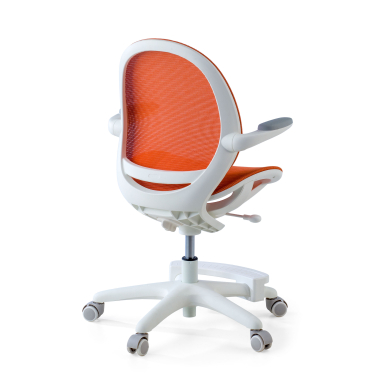 schreibtischstuhl fur kinder orange ergokid netzstoff hochklappbare armlehnen 9