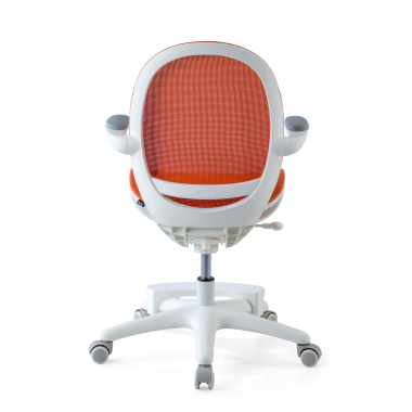 schreibtischstuhl fur kinder orange ergokid netzstoff hochklappbare armlehnen 7