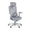 Ergonomischer Bürostuhl AeroMax white mit doppelter Lendenstütze
