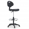 Stehhilfe Work 12, Arbeitshocker, höhenverstellbarer Sitz
