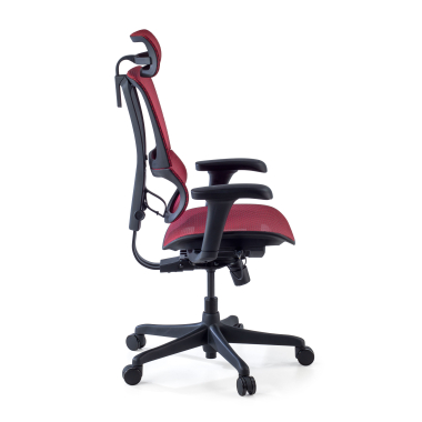 ergonomischer burostuhl rot burostuhl netzstoff 3d verstellbare armlehnen lordosenstutze kopfstutze 7