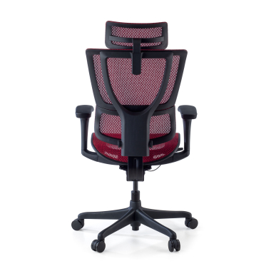 ergonomischer burostuhl rot burostuhl netzstoff 3d verstellbare armlehnen lordosenstutze kopfstutze 5