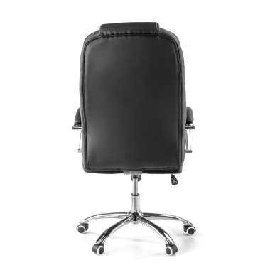 chefsessel schwarz adana kunstleder gepolsterte armlehnen 8