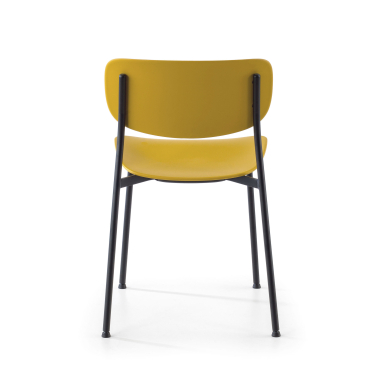 konferenzstuhl gelb 4 fusse kunststoff ohne armlehnen 7