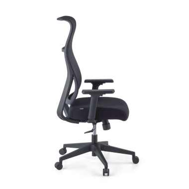 ergonomischer burostuhl schwarz stay netzstoff bewegliche armlehnen 5