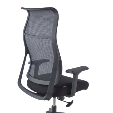ergonomischer burostuhl schwarz stay netzstoff bewegliche armlehnen 3