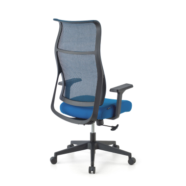 ergonomischer burostuhl blau stay netzstoff bewegliche armlehnen 6