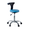 Zahnarzthocker mit ergonomischer Rückenlehne, Medizinischer Rollhocker