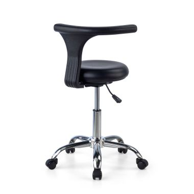 arbeitshocker schwarz clinicpro kunststoff ohne armlehnen 7