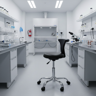 arbeitshocker schwarz clinicpro kunststoff ohne armlehnen 2