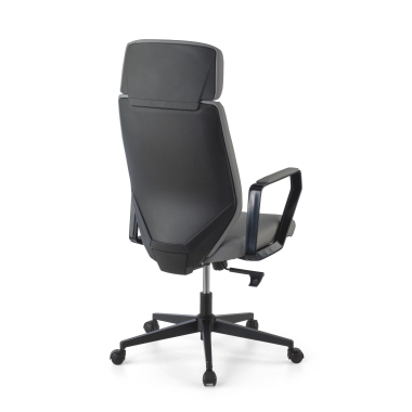 chefsessel grau saranto kunstleder feste armlehnen 9