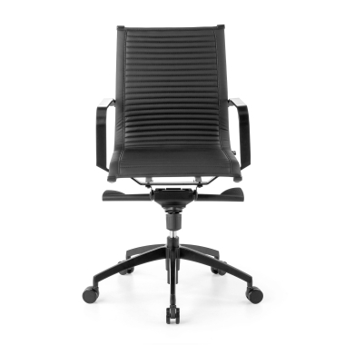 chefsessel schwarz schwarze struktur kunstleder kunstleder feste armlehnen 3