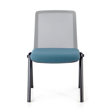 konferenzstuhl blau dora netzstoff ohne armlehnen 6