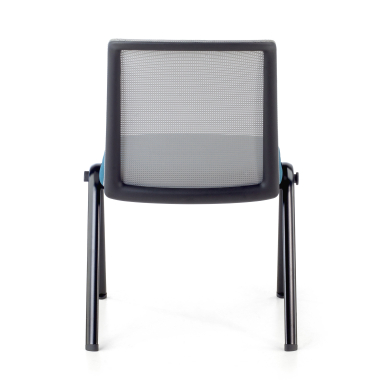 konferenzstuhl blau dora netzstoff ohne armlehnen 9