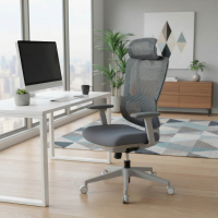 Ergonomischer Bürostuhl Essenza, 3D-Armlehnen, verstellbare Lordosenstütze