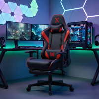 Gaming-Stuhl mit Fußstütze Epic