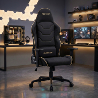 Gaming-Stuhl Breeze aus atmungsaktivem Stoff, neigbar