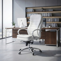 Chefsessel Atenas, Stahlbasis, Kunstleder