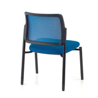 besucherstuhl blau ohne arme netzstoff ohne armlehnen 6