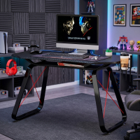 Gaming Tisch Racer, Karbonfaser