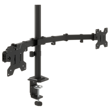 monitorstander schwarz 2 bildschirme 7