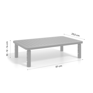 monitorstander schwarz zenix 13