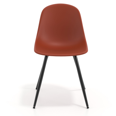 konferenzstuhl schwarz rot 4 fusse kunststoff ohne armlehnen 6