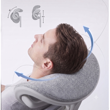ergonomischer burostuhl weiss grau ergonomischer burostuhl zenpro aluminium netzstoff 4d verstellbare armlehnen doppelte lordosenstutze kopfstutze 9