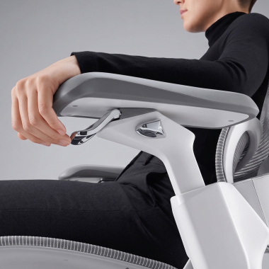 ergonomischer burostuhl weiss grau ergonomischer burostuhl zenmax aluminium fussstutze netzstoff 4d verstellbare armlehnen doppelte lordosenstutze kopfstutze ausziehbare fussstutze 13