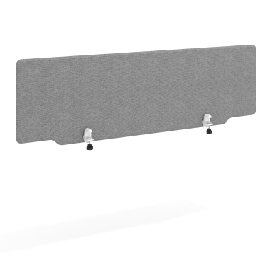 schreibtisch trennwande grau aluminiumstruktur 3