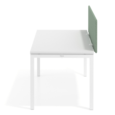 schreibtisch trennwande grun aluminiumstruktur 2