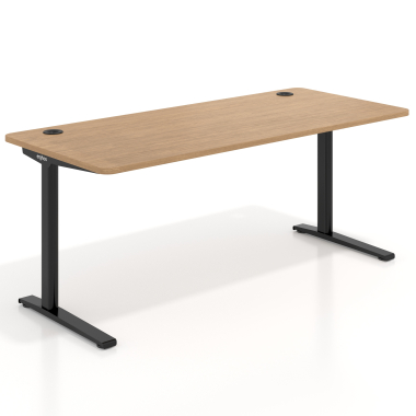 burotisch schwarz red oak weisse struktur 1