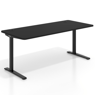 burotisch schwarz pure black weisse struktur 1