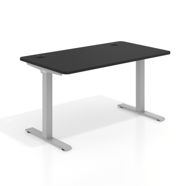 burotisch aluminio pure black weisse struktur 1