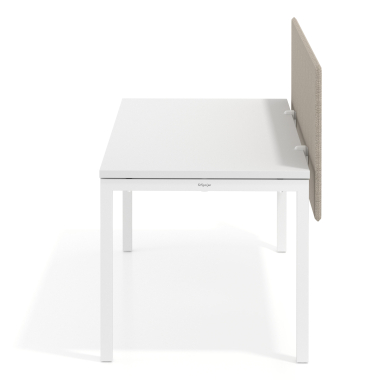 schreibtisch trennwande beige aluminiumstruktur 2