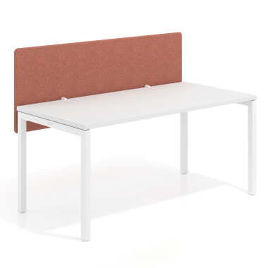 schreibtisch trennwande terracota aluminiumstruktur 4
