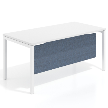schreibtisch trennwande blau aluminiumstruktur 1
