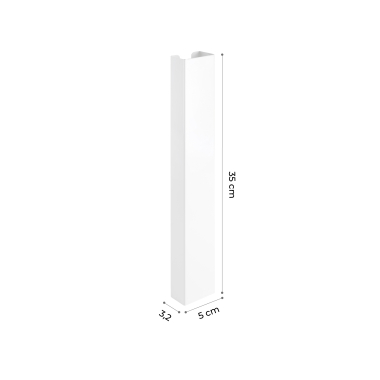 kabelwannen weiss tekno 4