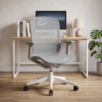 Design-Bürostuhl Muse im modernen Stil mit 3D-Armlehnen und ergonomischer Rückenlehne