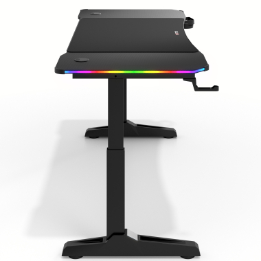 gaming tisch schwarz voltage 3