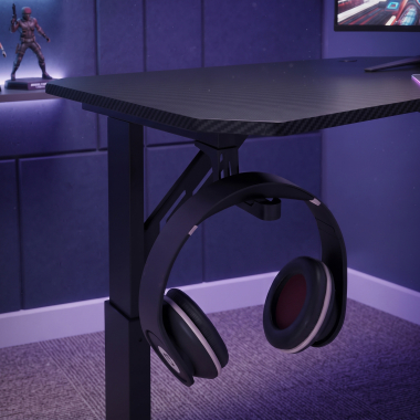 gaming tisch schwarz volcano 10