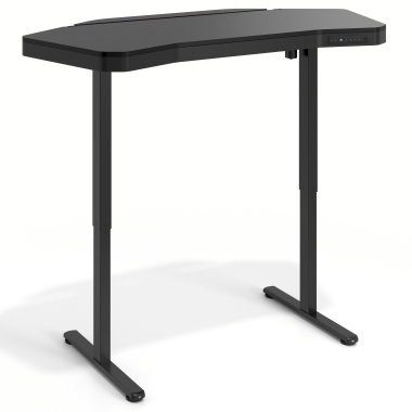 gaming tisch schwarz magnum 9