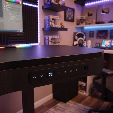 gaming tisch schwarz magnum 14