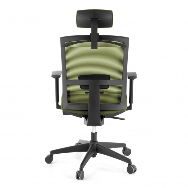 ergonomischer burostuhl grun schwarze struktur kopfstutze netzstoff 1d verstellbare armlehnen lordosenstutze kopfstutze 8